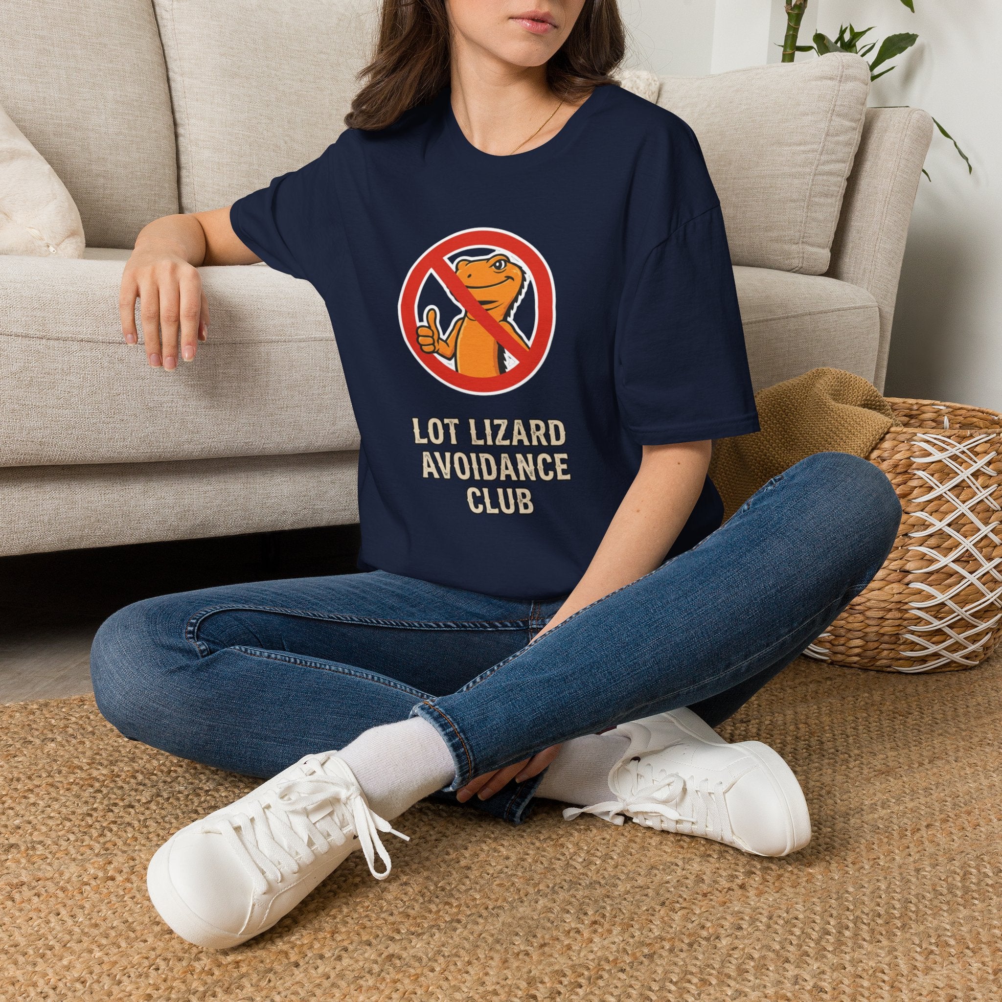 Lot Lizard Avoidance Club | Trucker T-shirt