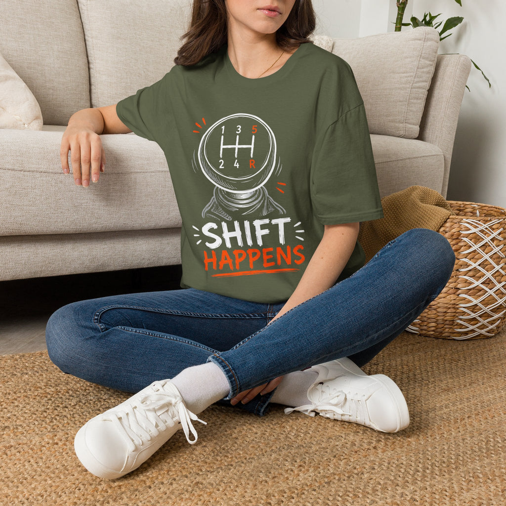 Shift Happens | Trucker T-shirt