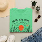 Long Way Home T-Shirt — 'Lunch Break on the Road' Route 63 Graphic Tee