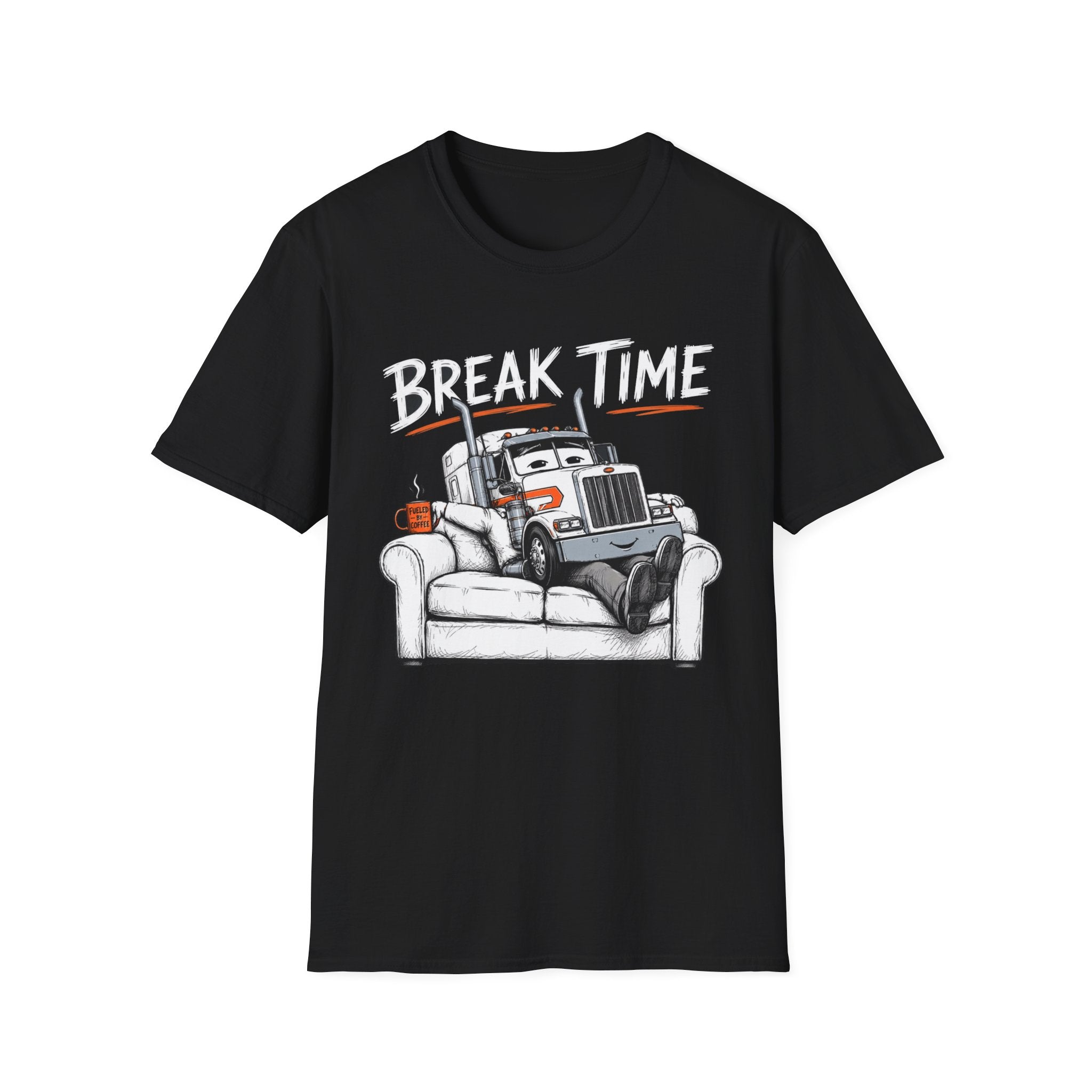 Break Time | Trucker T-shirt