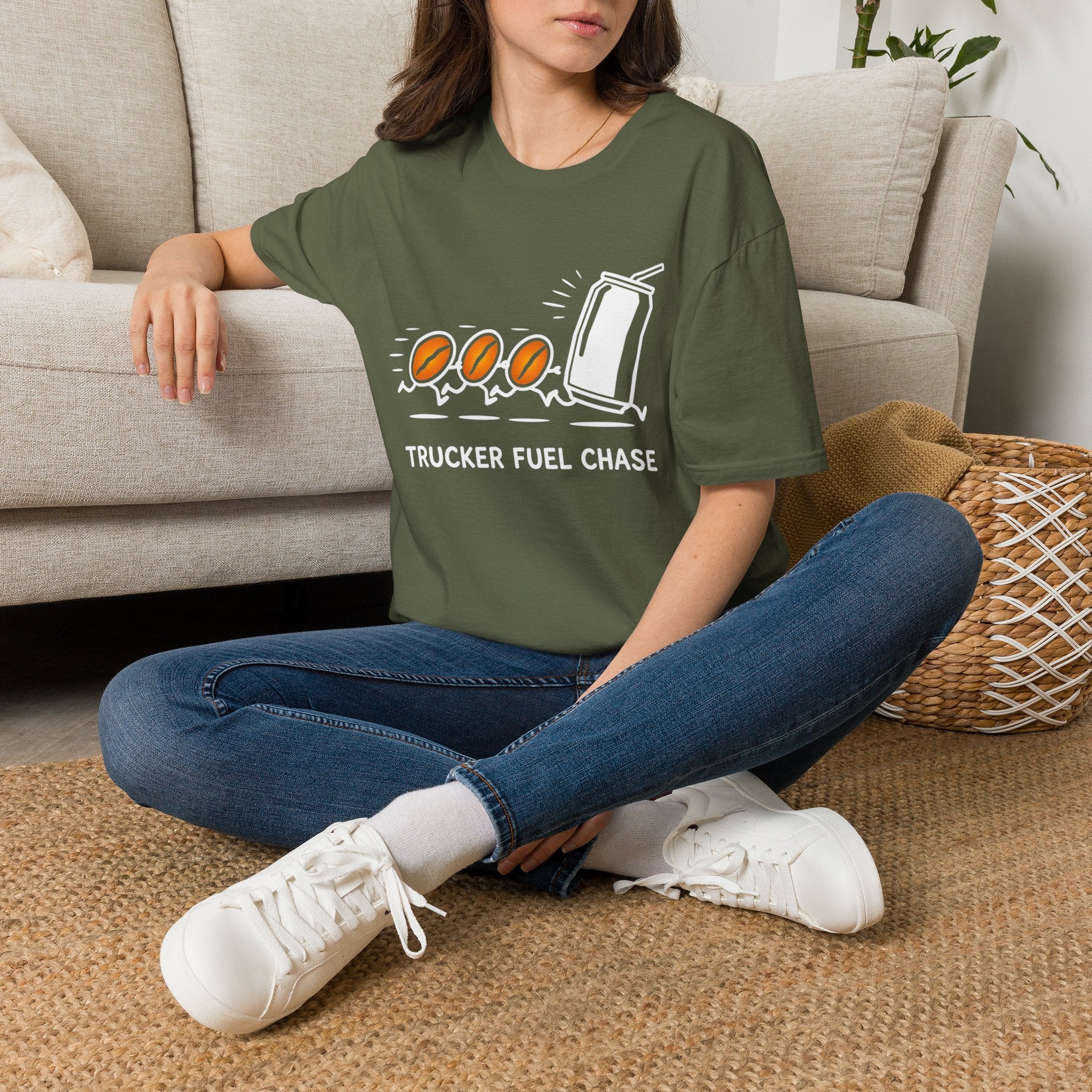 Trucker Fuel Chase | Trucker T-shirt