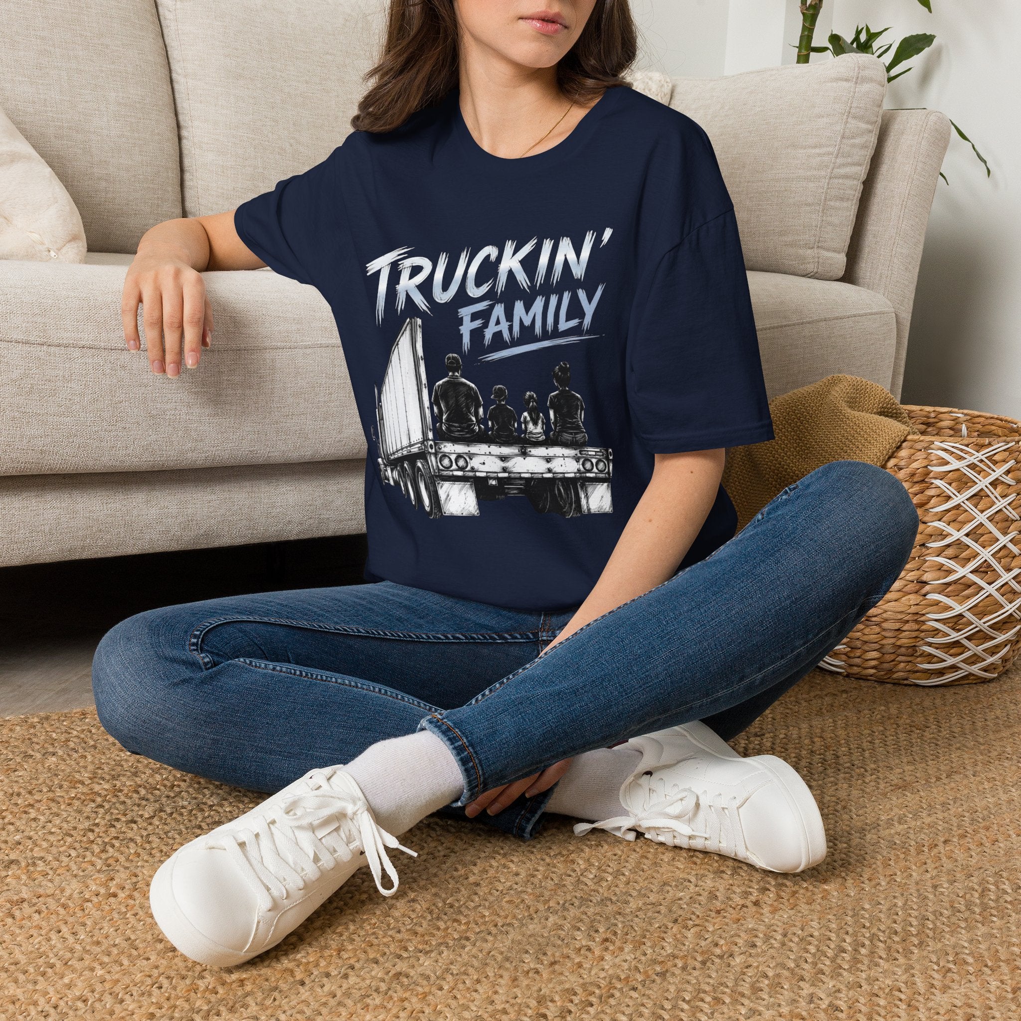 Trucking Family | Trucker T-shirt