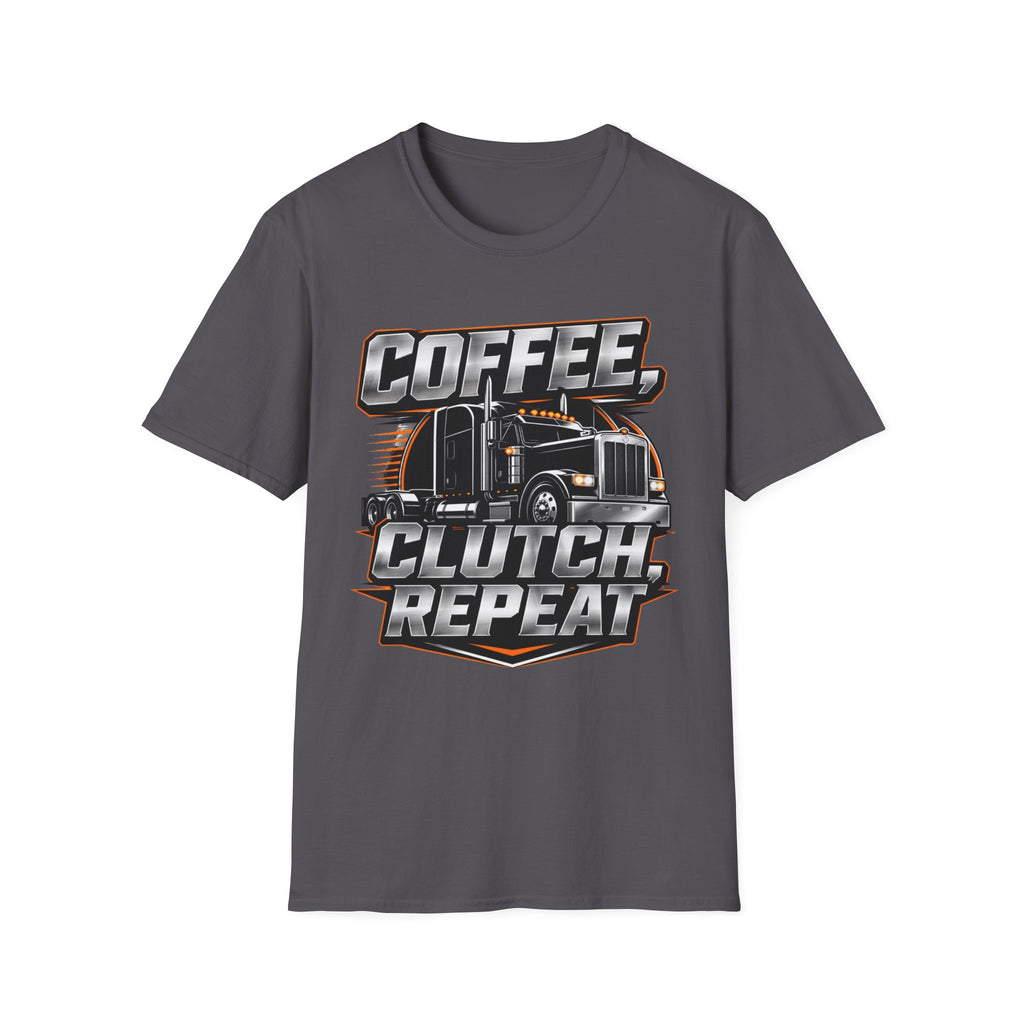 Coffee Clutch Repreat # 1 | Trucker T-shirt