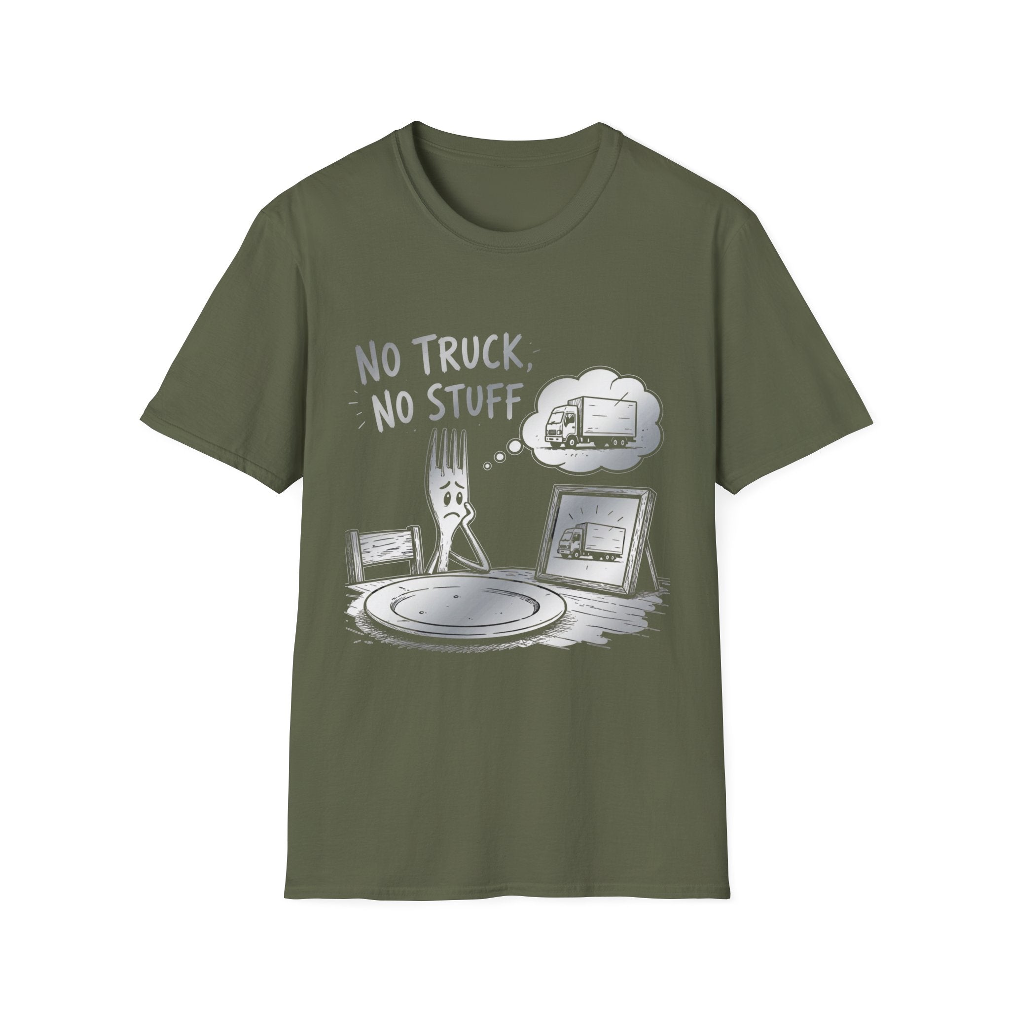 No Truck No Stuff | Trucker T-shirt