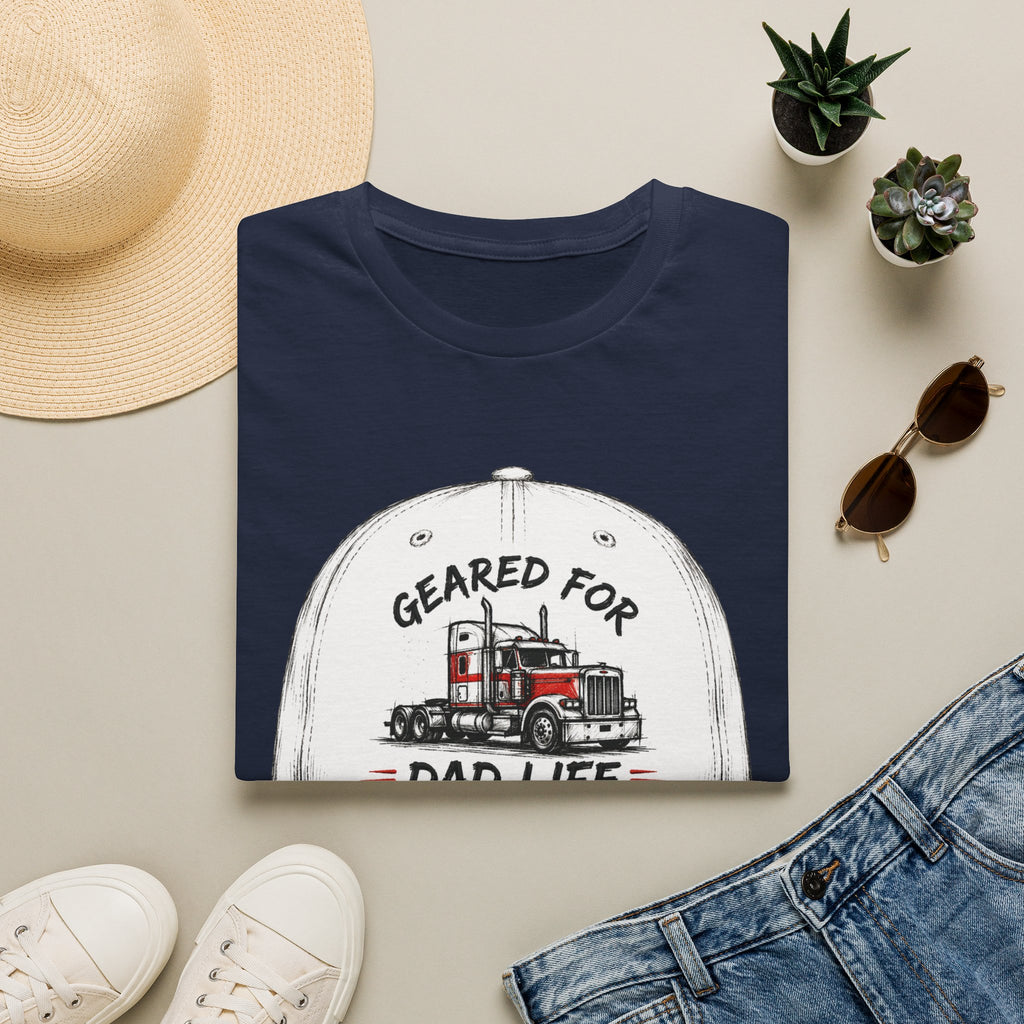 Geared For Dad Life l | Trucker T-shirt