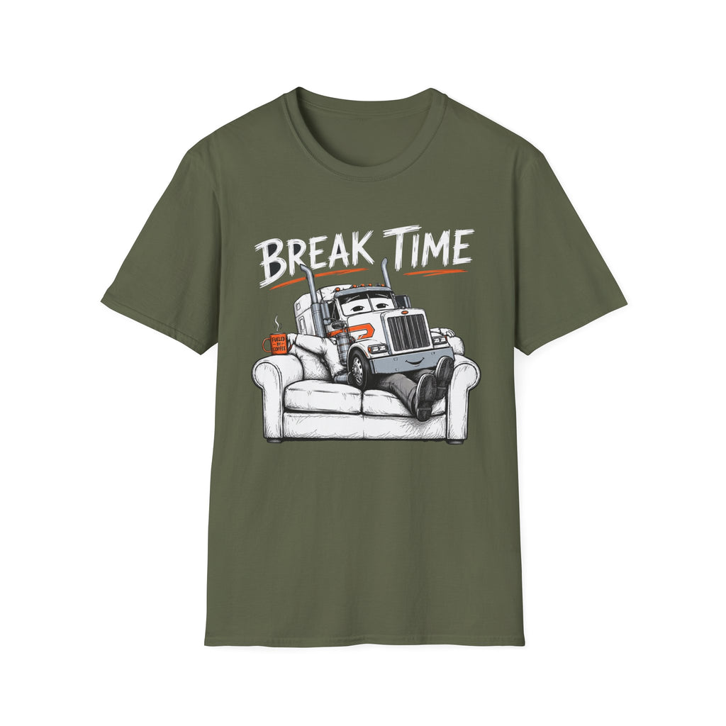 Break Time | Trucker T-shirt
