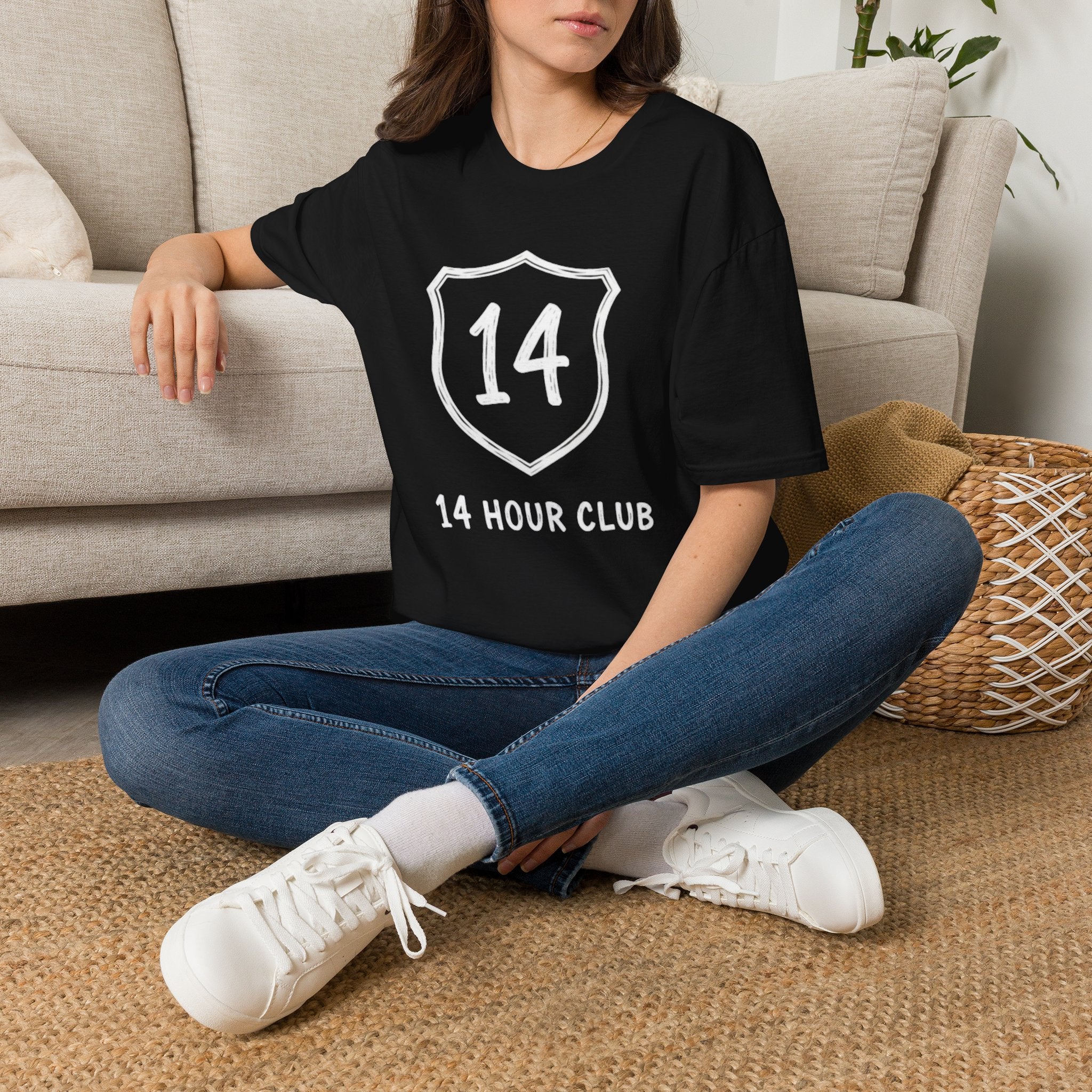 14 Hour Club | Trucker T-shirt