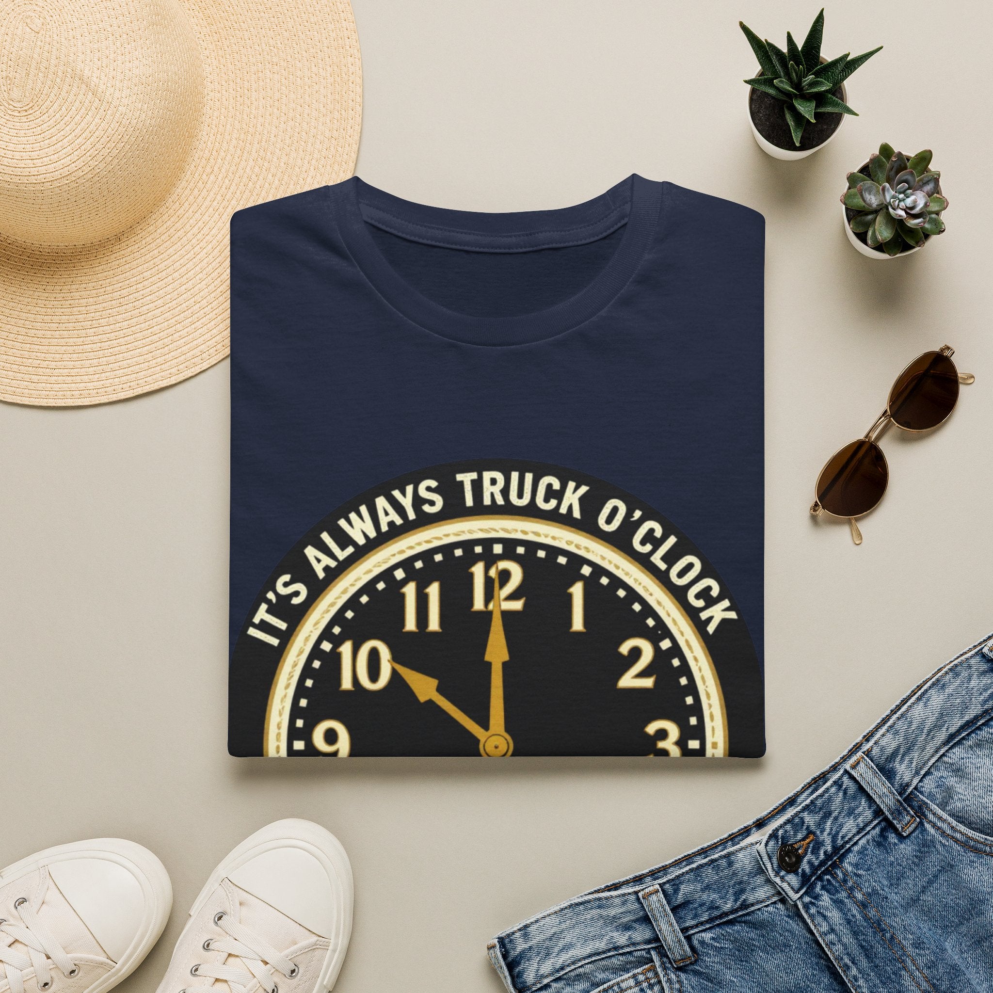 Its Always Truck O Clock | Trucker T-shirt