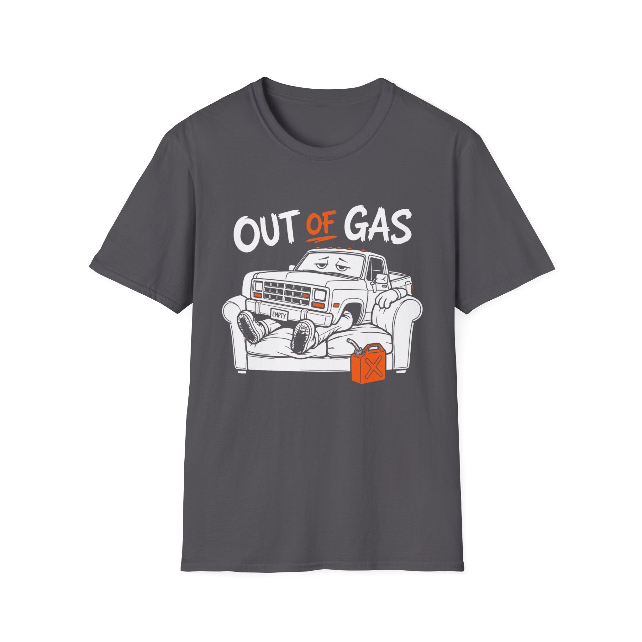 Out Of Gas | Trucker T-shirt
