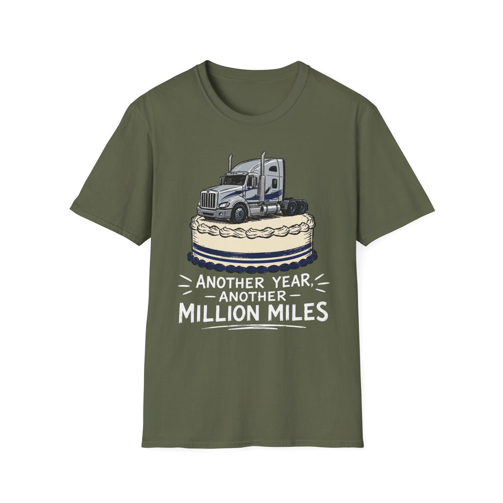 Another Year Another Million Miles | Trucker T-shirt