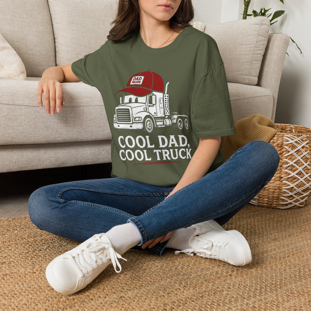 Cool Dad Cool Truck | Trucker T-shirt