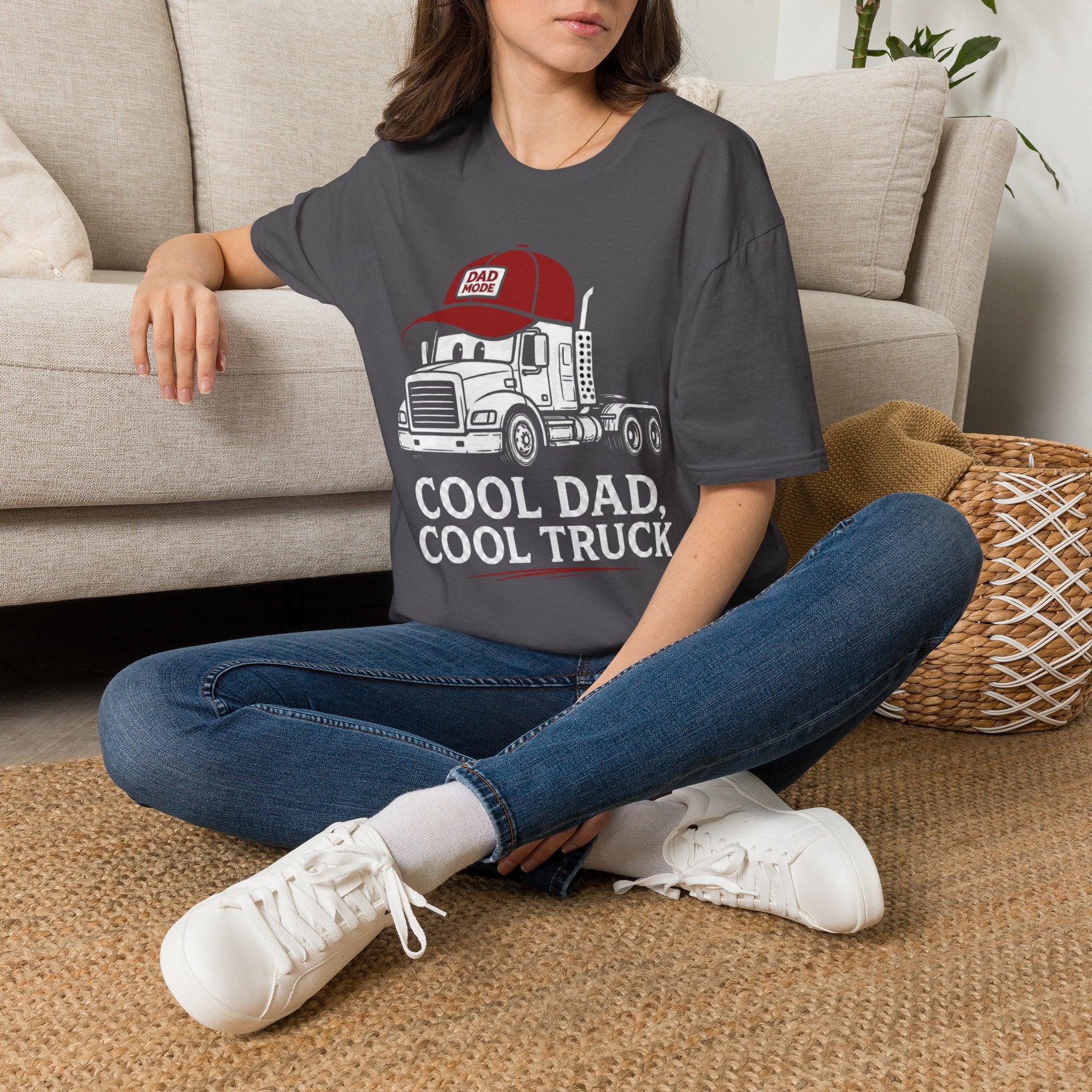 Cool Dad Cool Truck | Trucker T-shirt