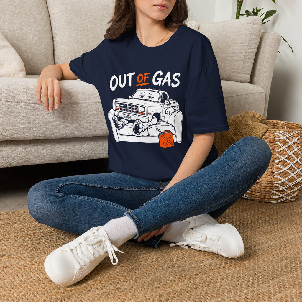 Out Of Gas | Trucker T-shirt