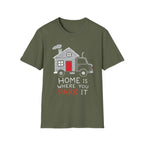 Home Is Where You Park It | Trucker T-shirt