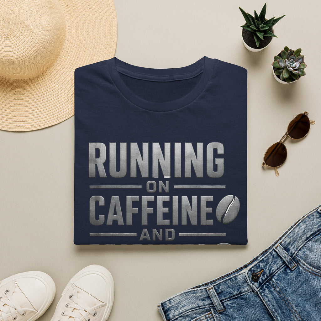 Running on Caffeine and Deadlines T-Shirt