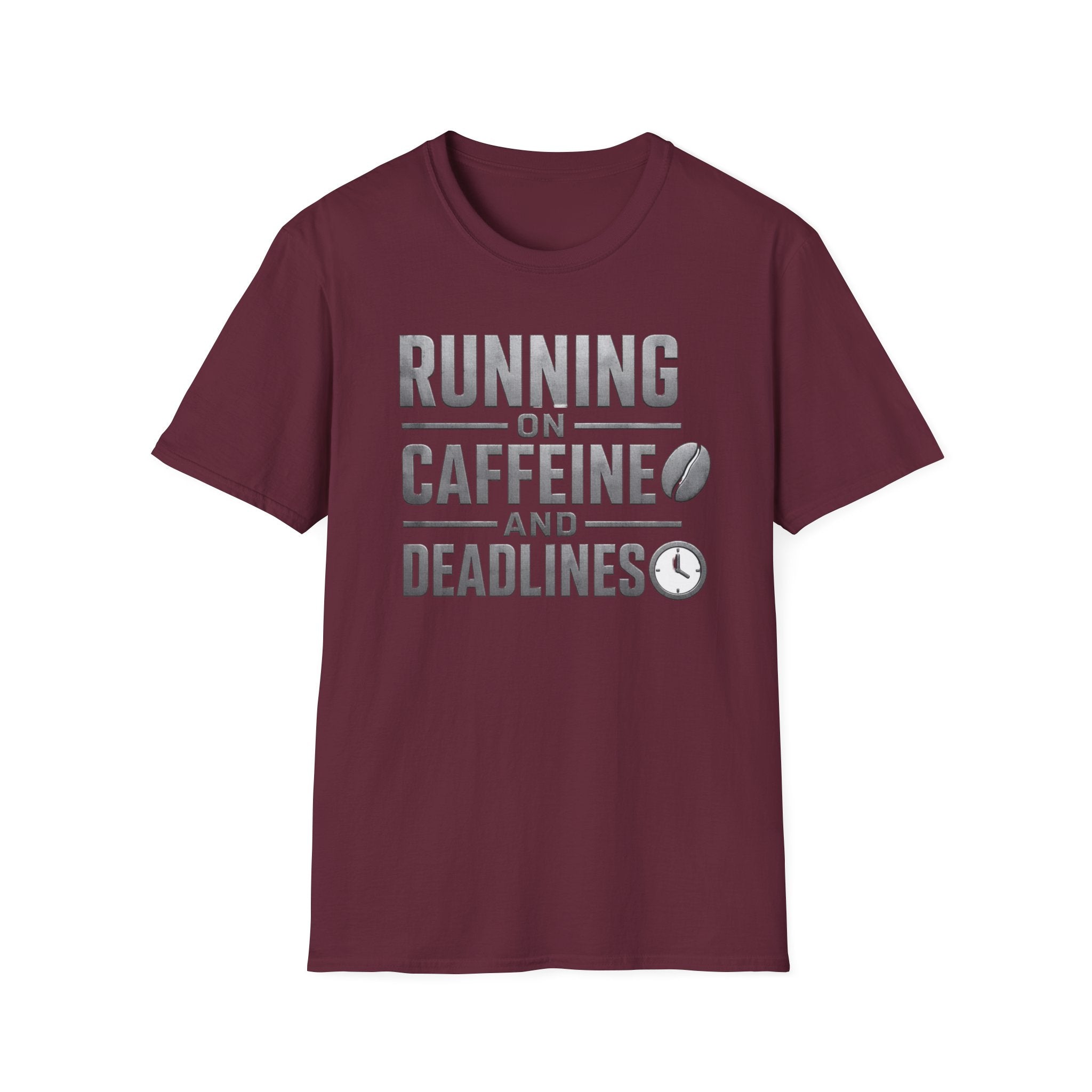Running on Caffeine and Deadlines T-Shirt