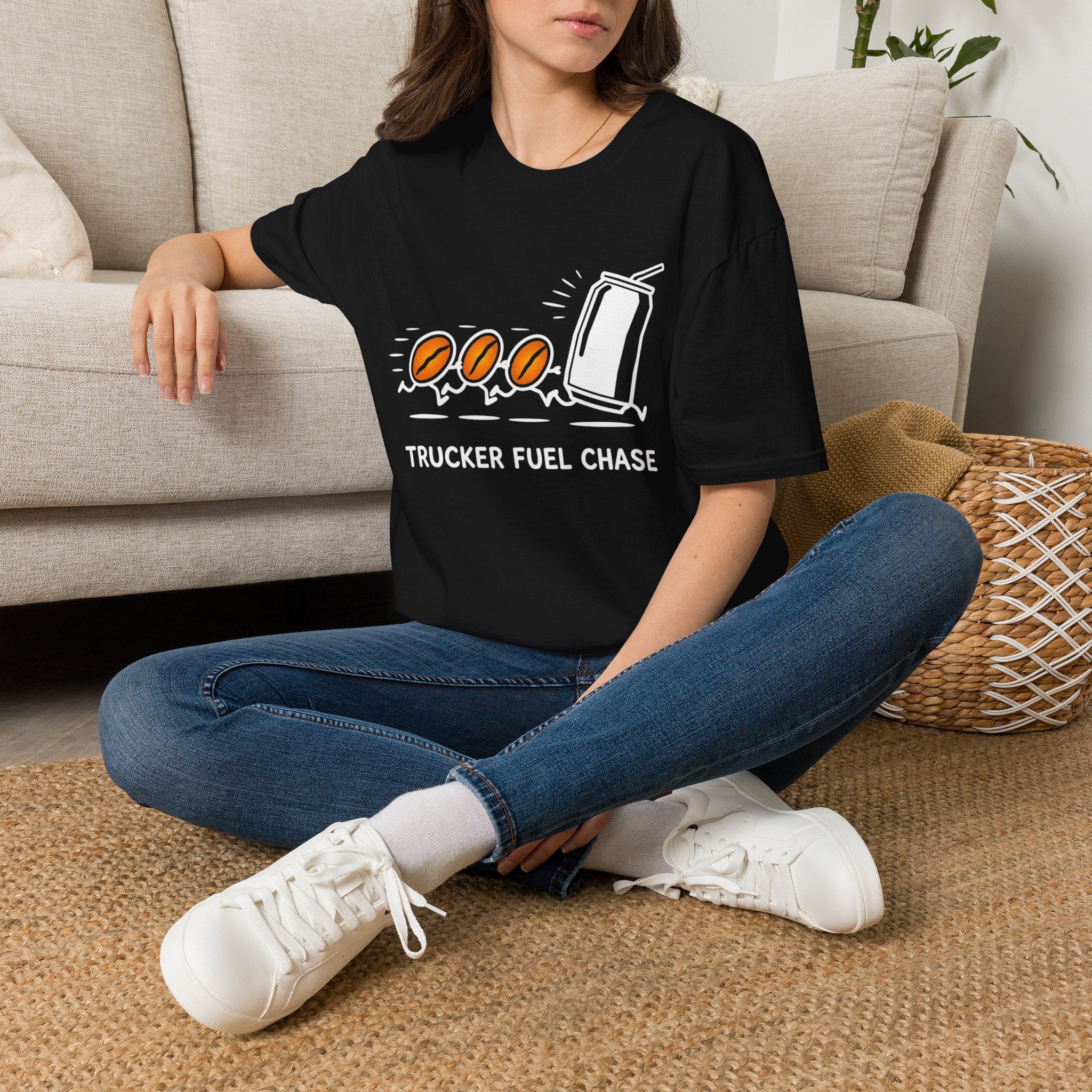 Trucker Fuel Chase | Trucker T-shirt