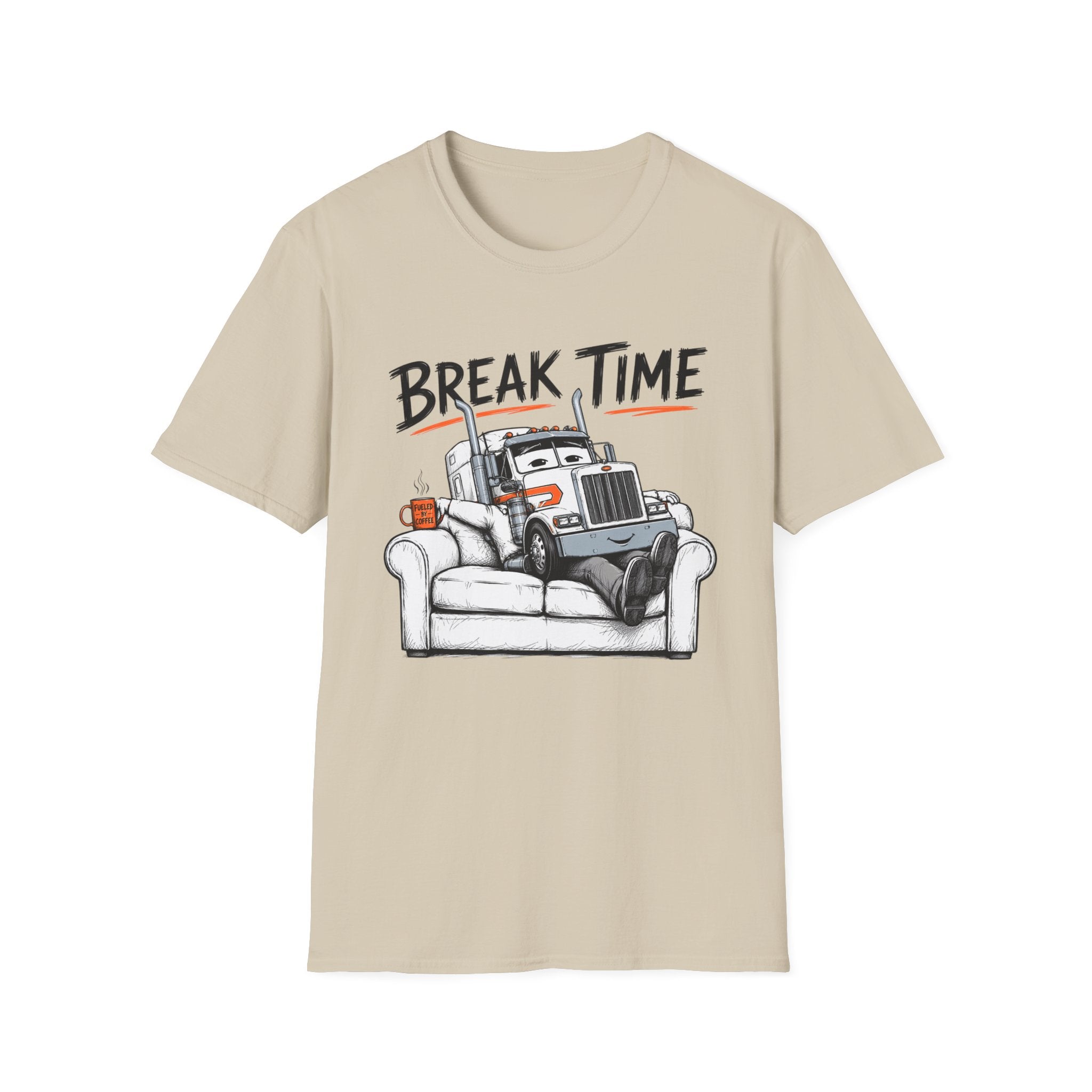 Break Time For Trucker - T-Shirt