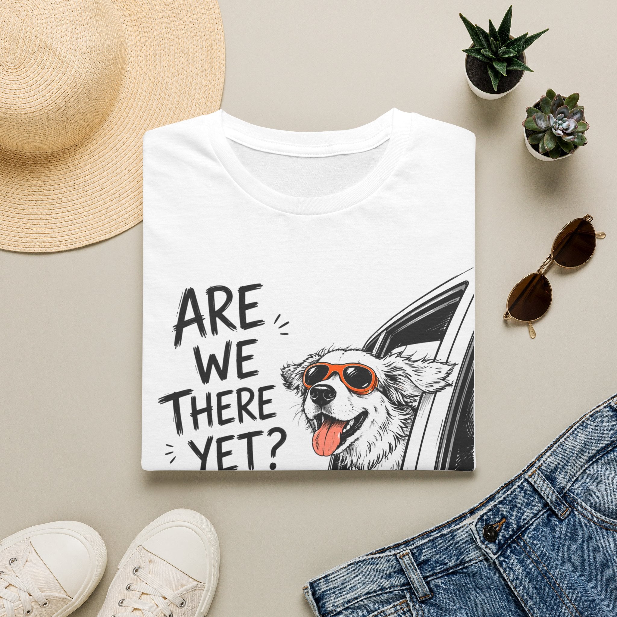 Dog Are We There yet - T-Shirt