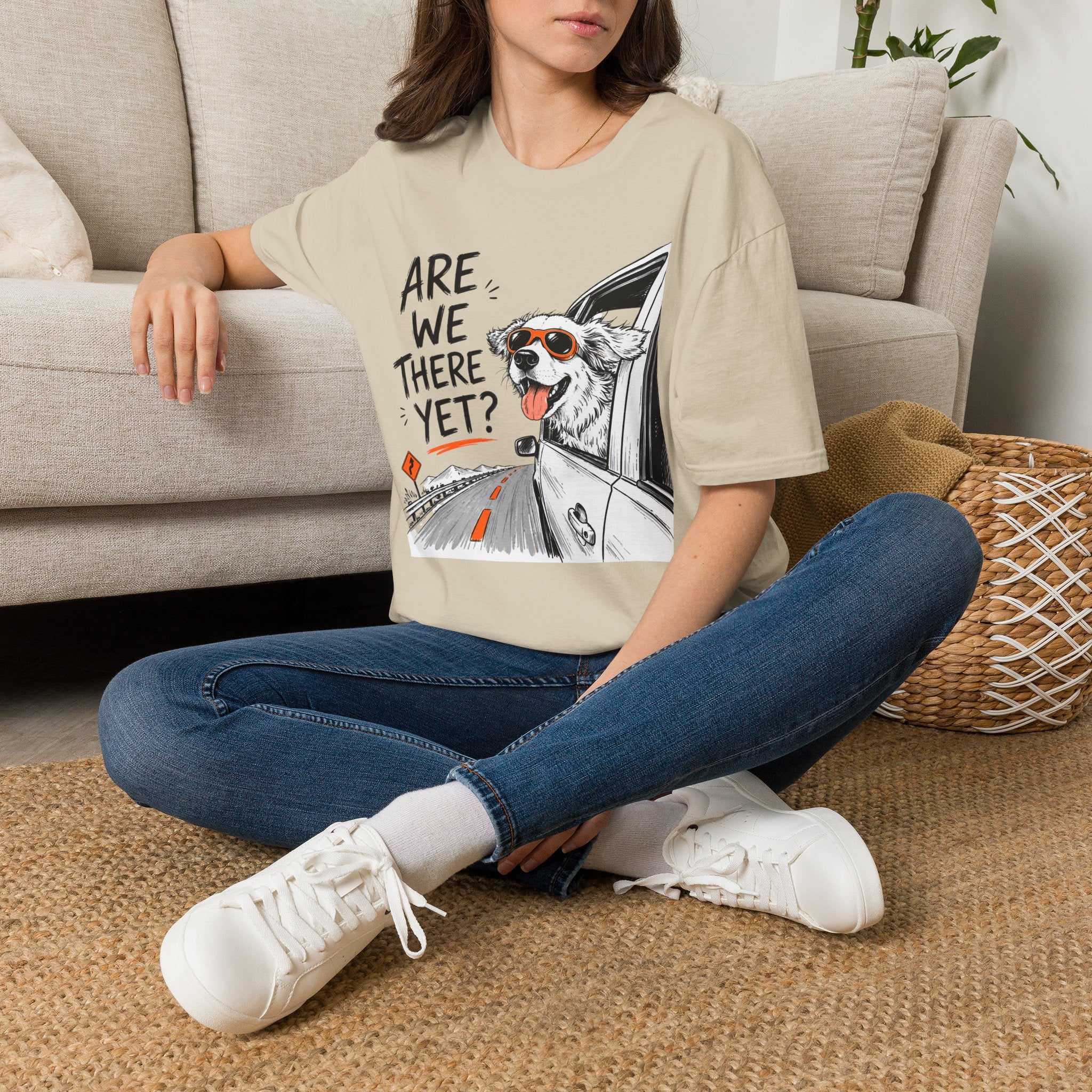 Dog Are We There yet - T-Shirt