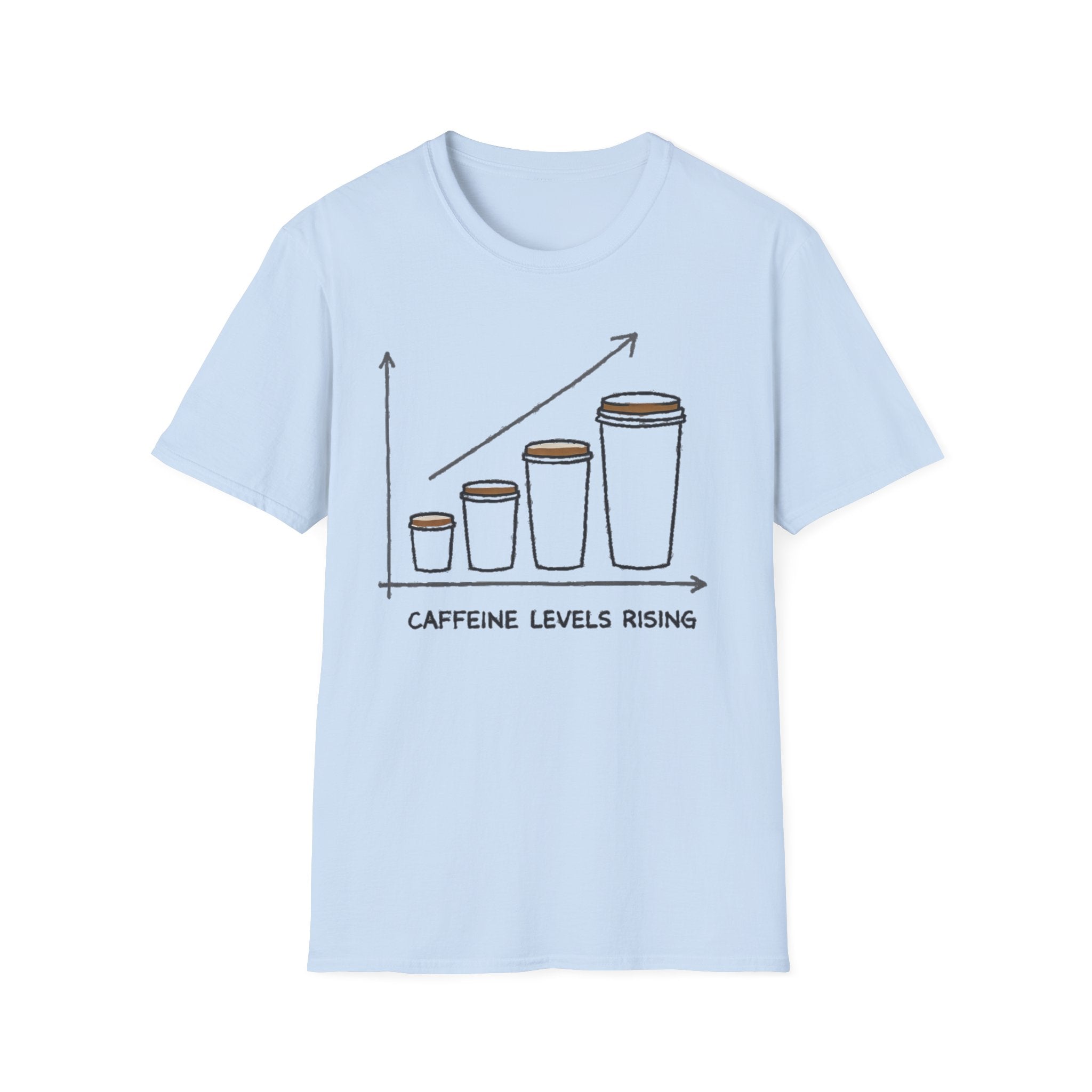 Coffee Level Rising  - T-Shirt
