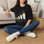 Caffeine Leve Rising | Trucker T-shirt