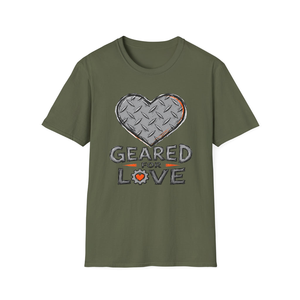 Geared For Love | Trucker T-shirt