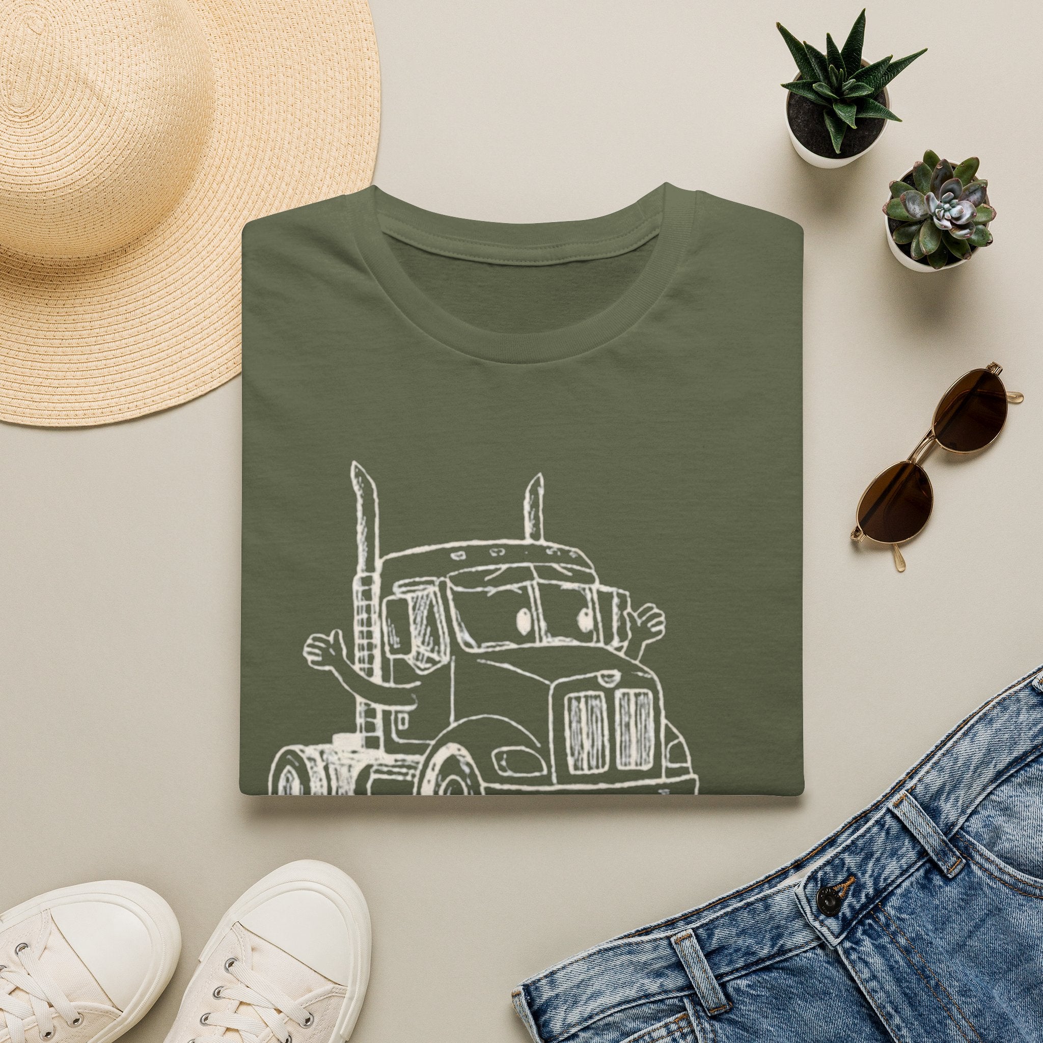 What Time Is Quitting Time  | Trucker T-shirt