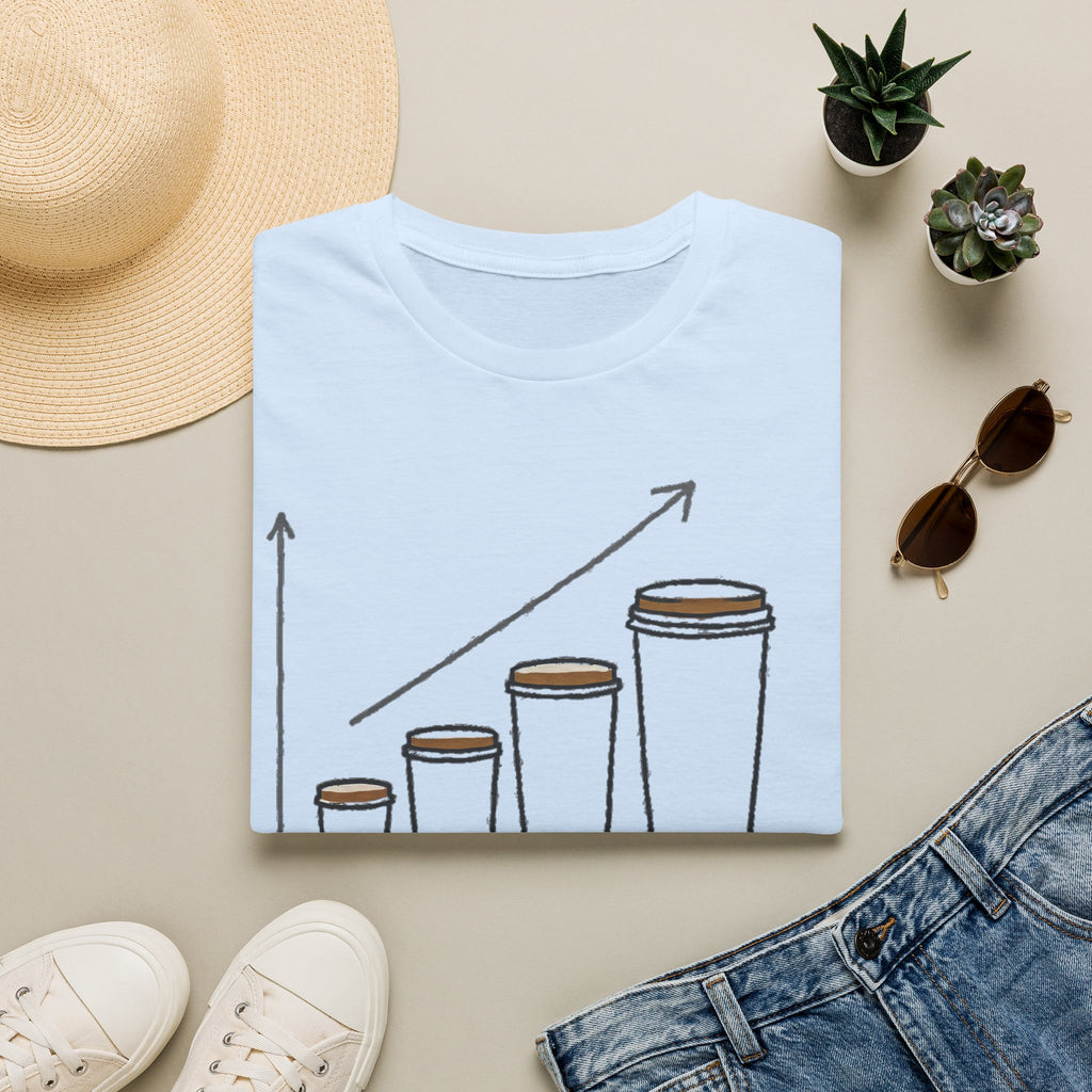 Coffee Level Rising  - T-Shirt