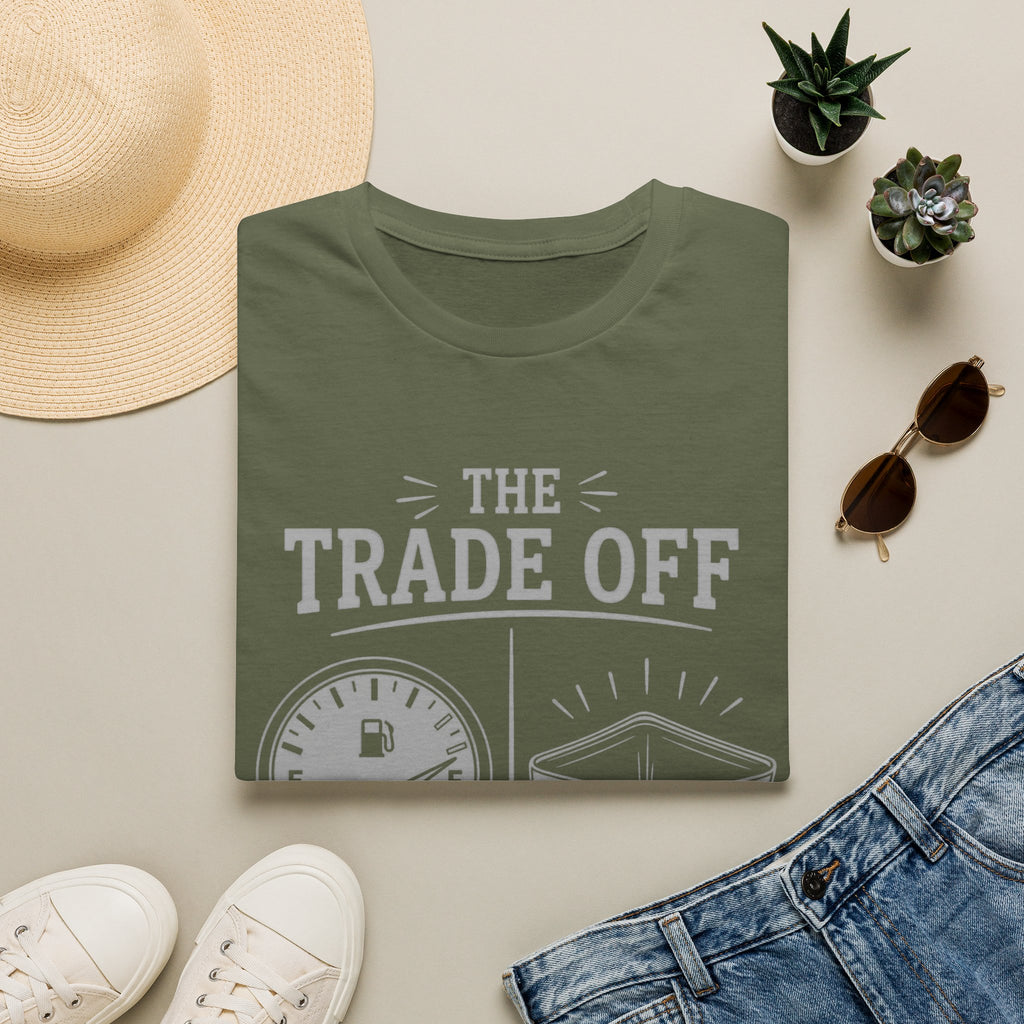 The Trade Off - Full Tank Empty Wallet | Trucker T-shirt