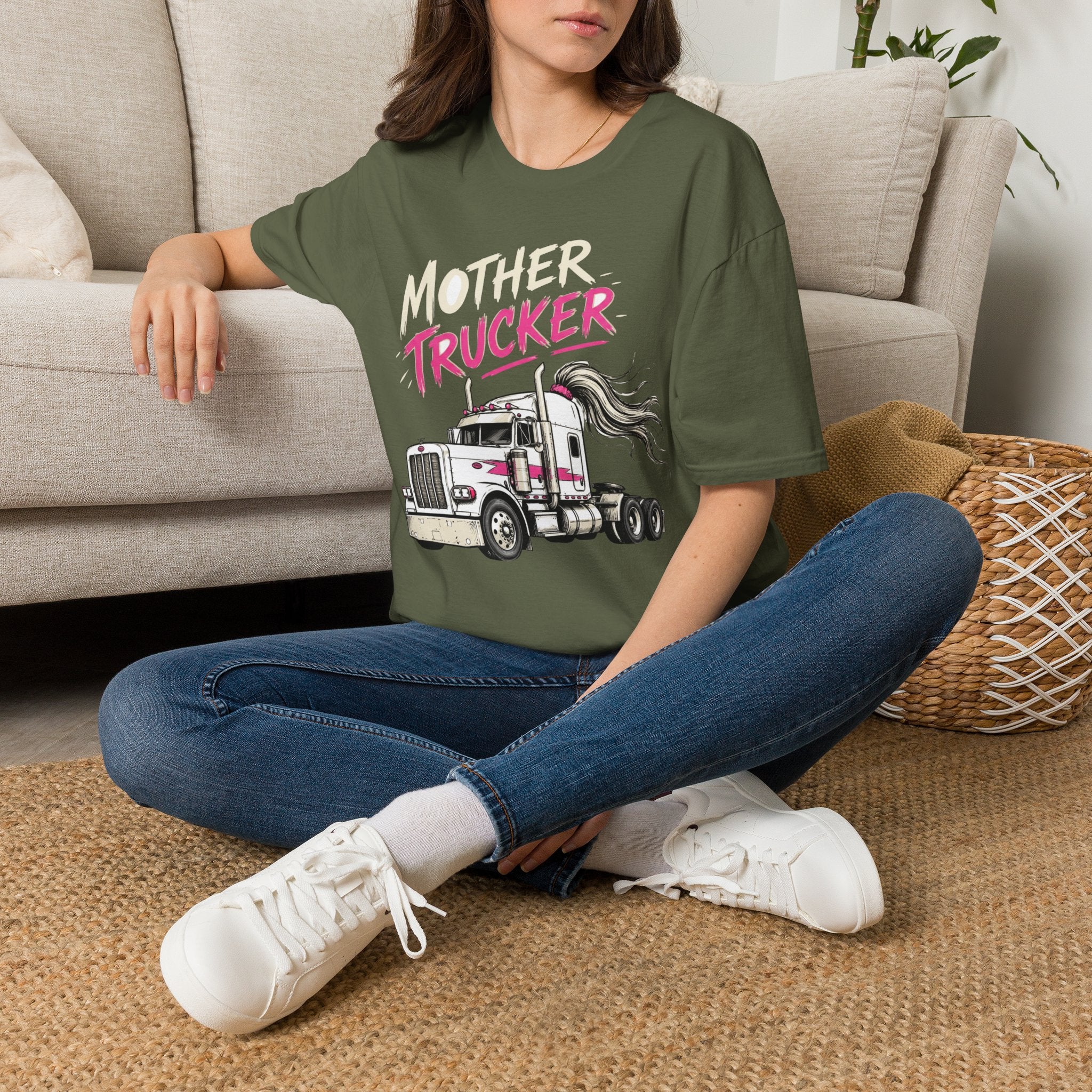 Mother Trucker | Trucker T-shirt