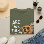 Are We There Yet - Dog image | Trucker T-shirt