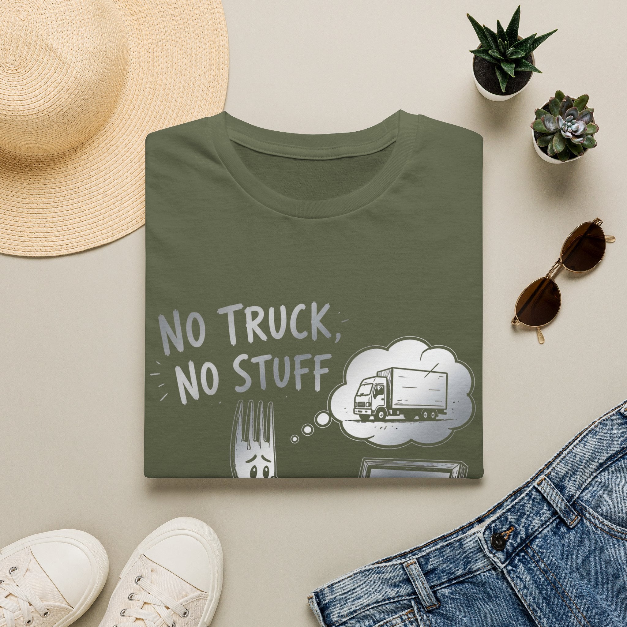 No Truck No Stuff | Trucker T-shirt