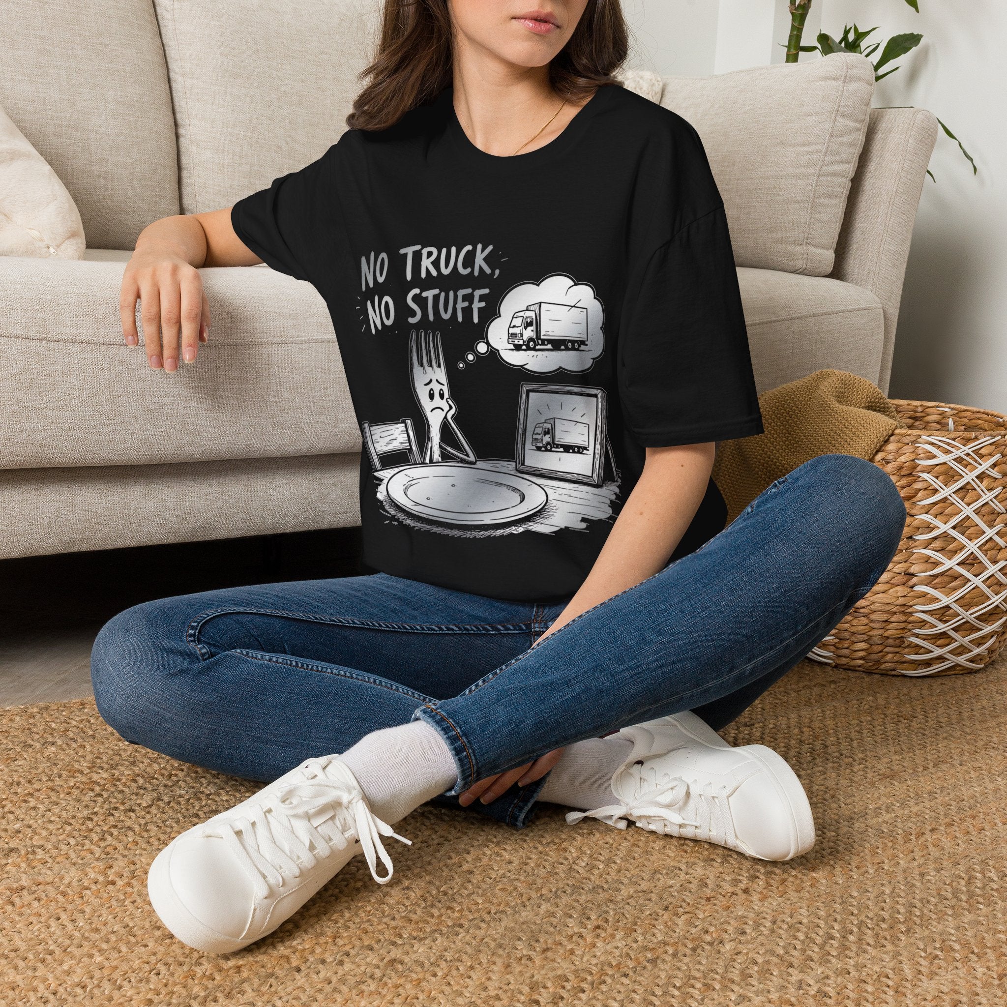 No Truck No Stuff | Trucker T-shirt