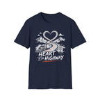 Heart Of The Highway | Trucker T-shirt