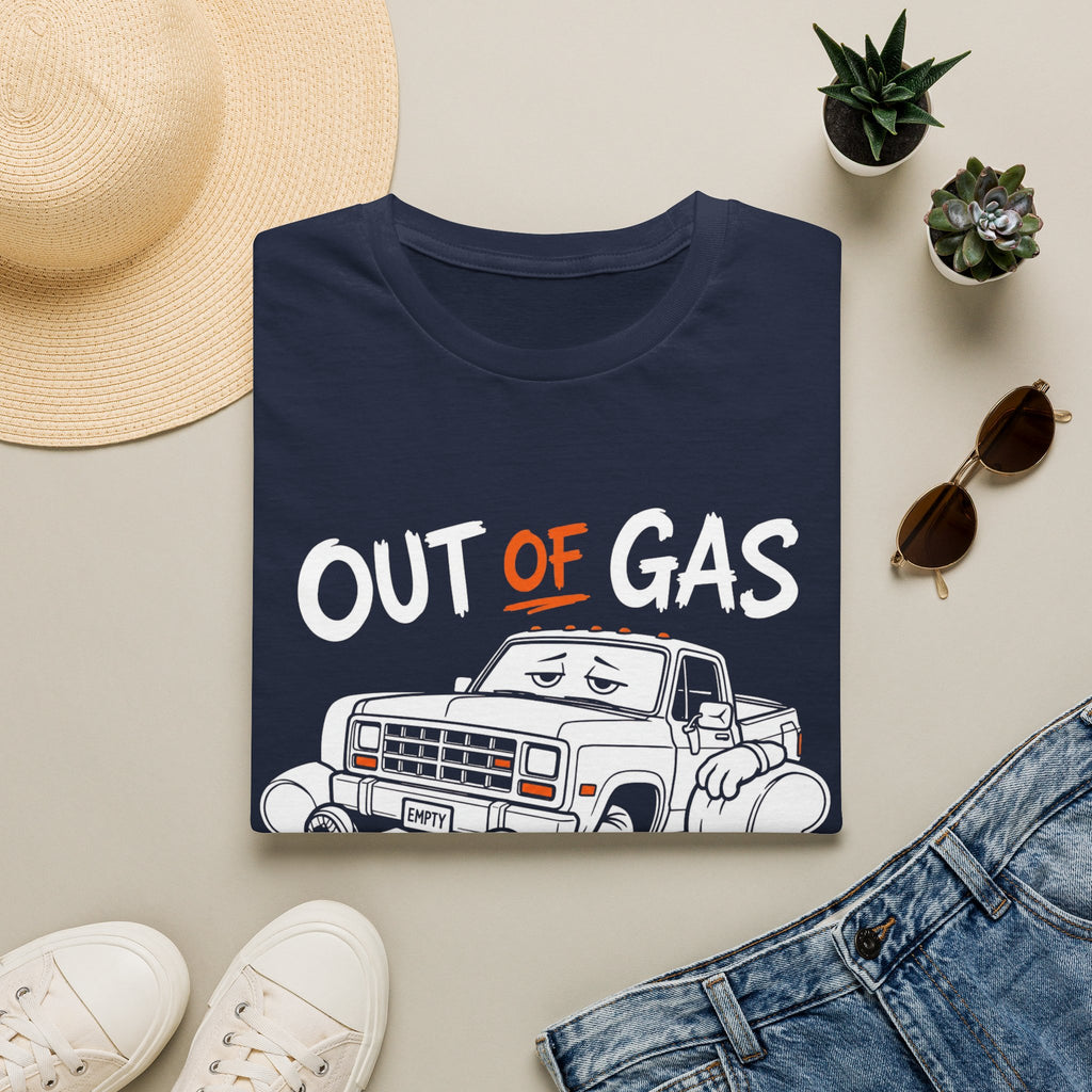 Out Of Gas | Trucker T-shirt