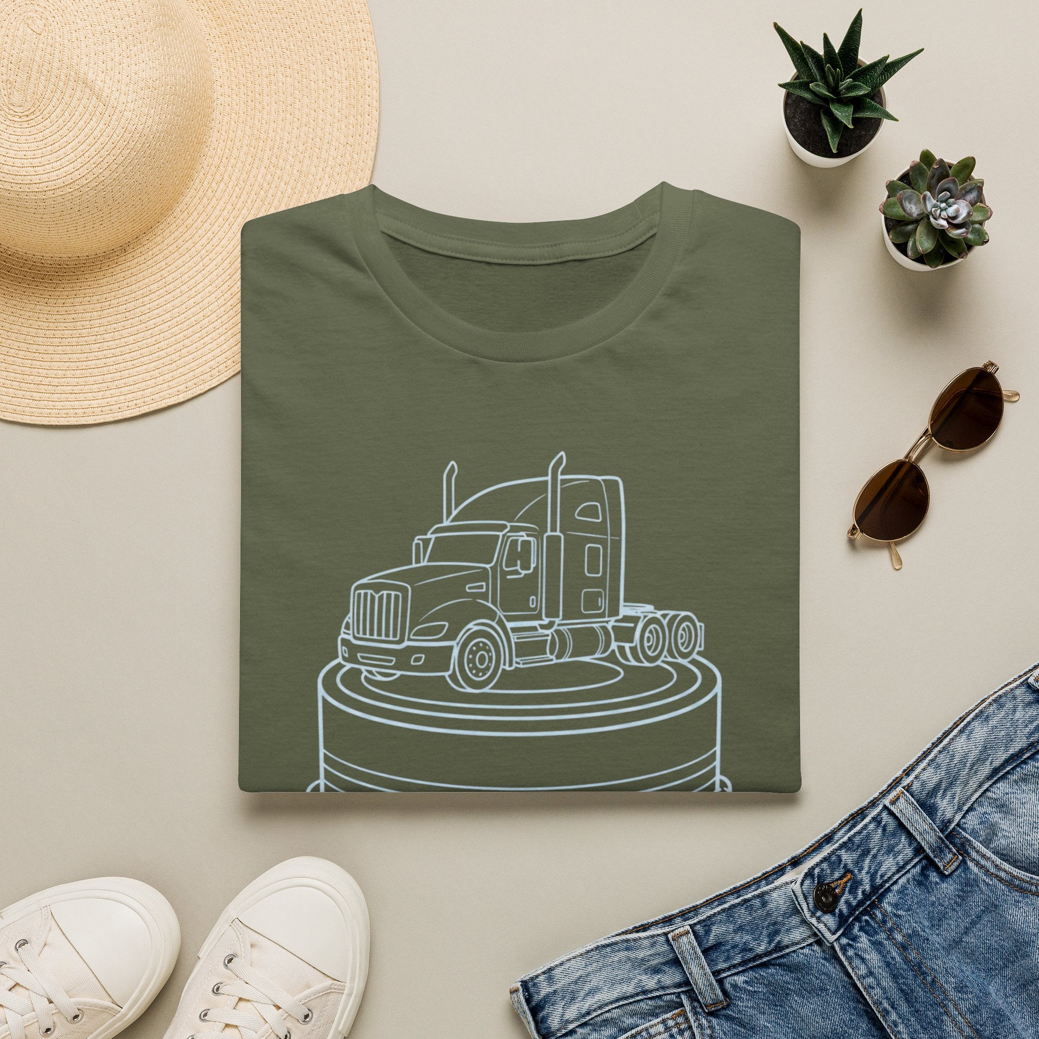 Another Year Another Million Miles | Trucker T-shirt