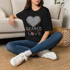 Geared For Love | Trucker T-shirt