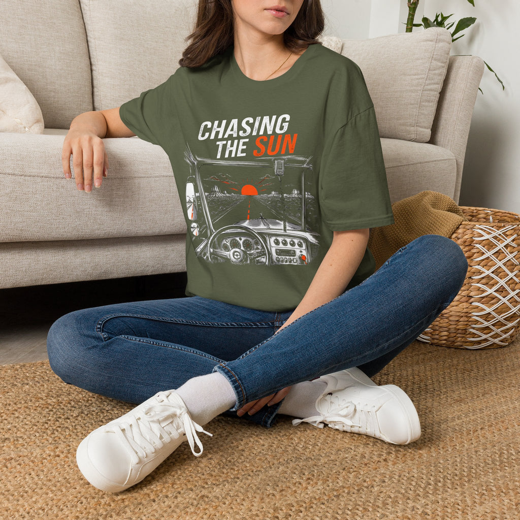 Chasing The Sun | Trucker T-shirt