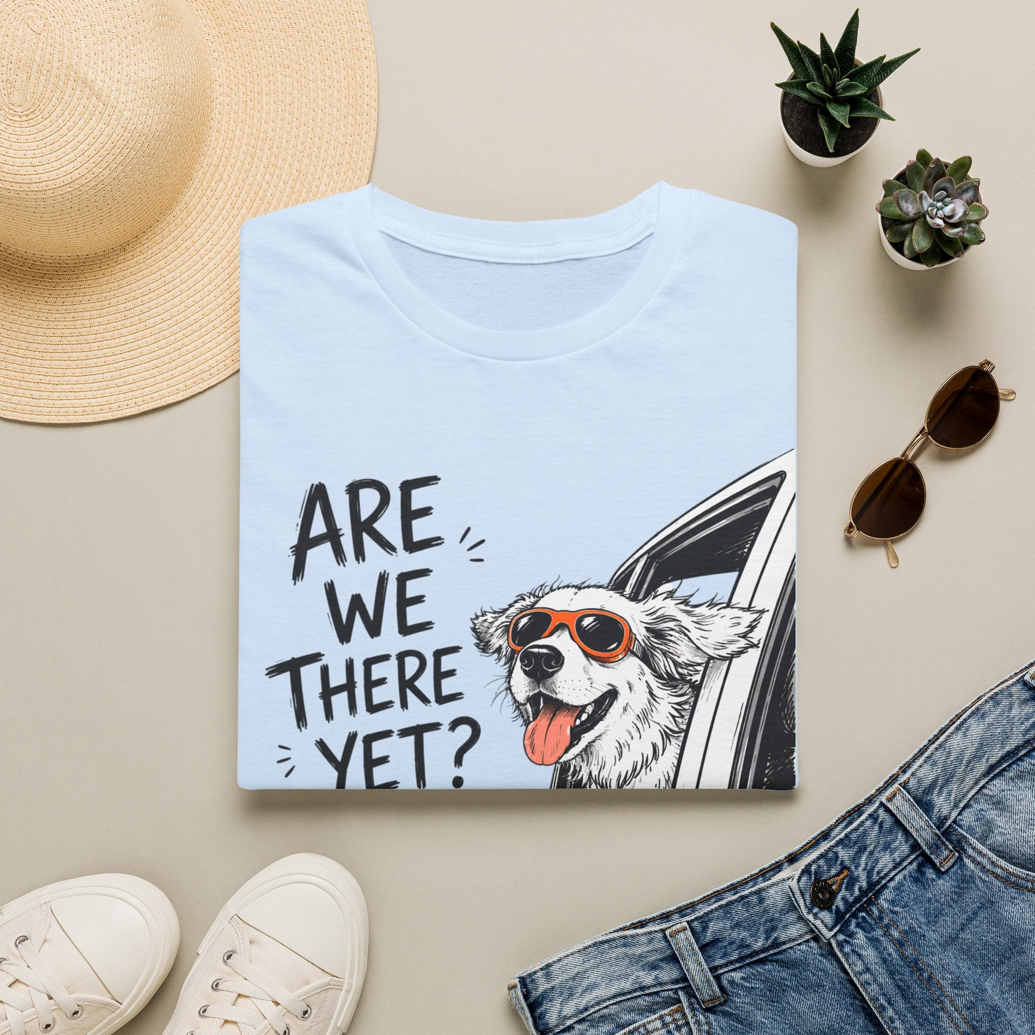 Dog Are We There yet - T-Shirt