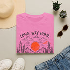 Long Way Home T-Shirt — 'Lunch Break on the Road' Route 63 Graphic Tee