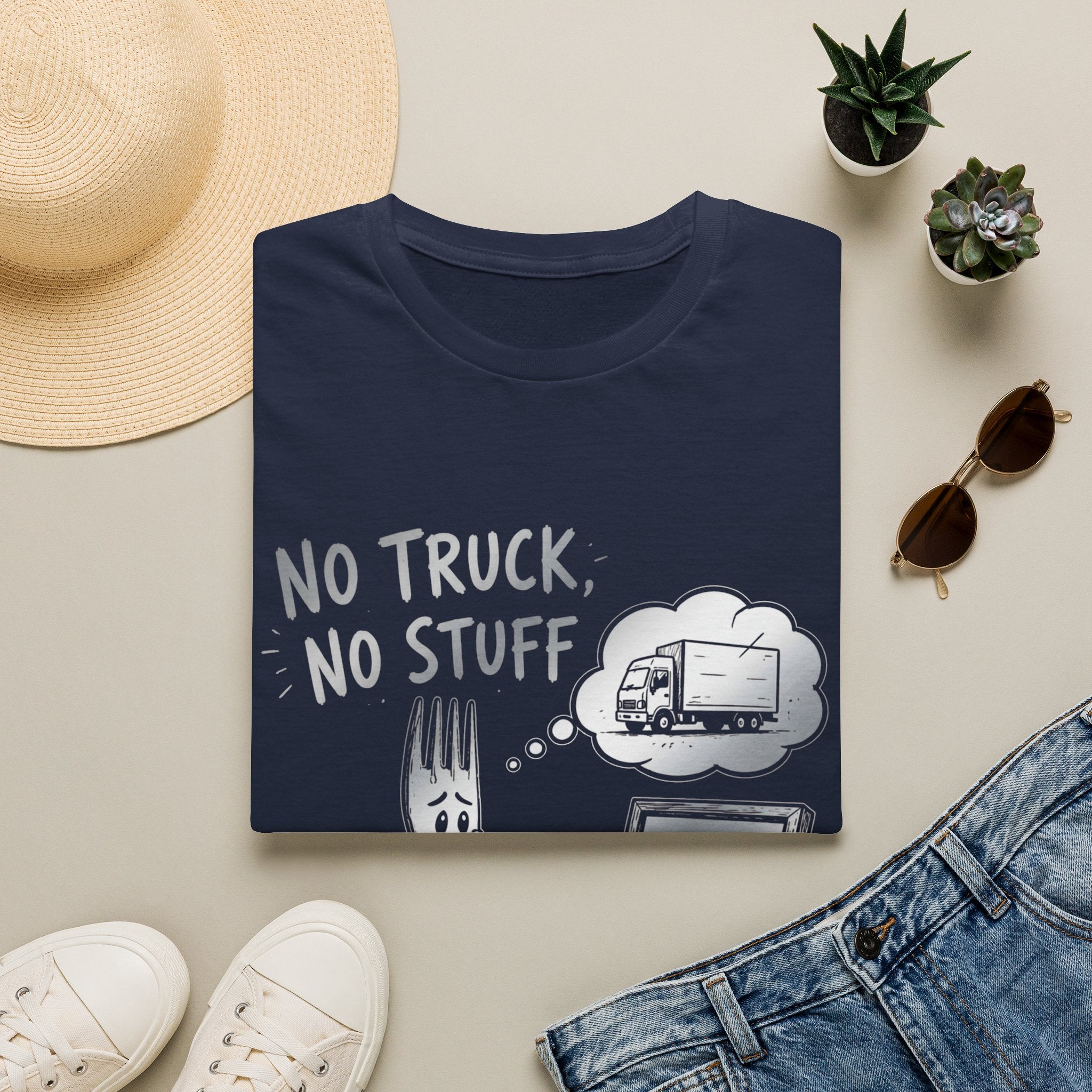 No Truck No Stuff | Trucker T-shirt