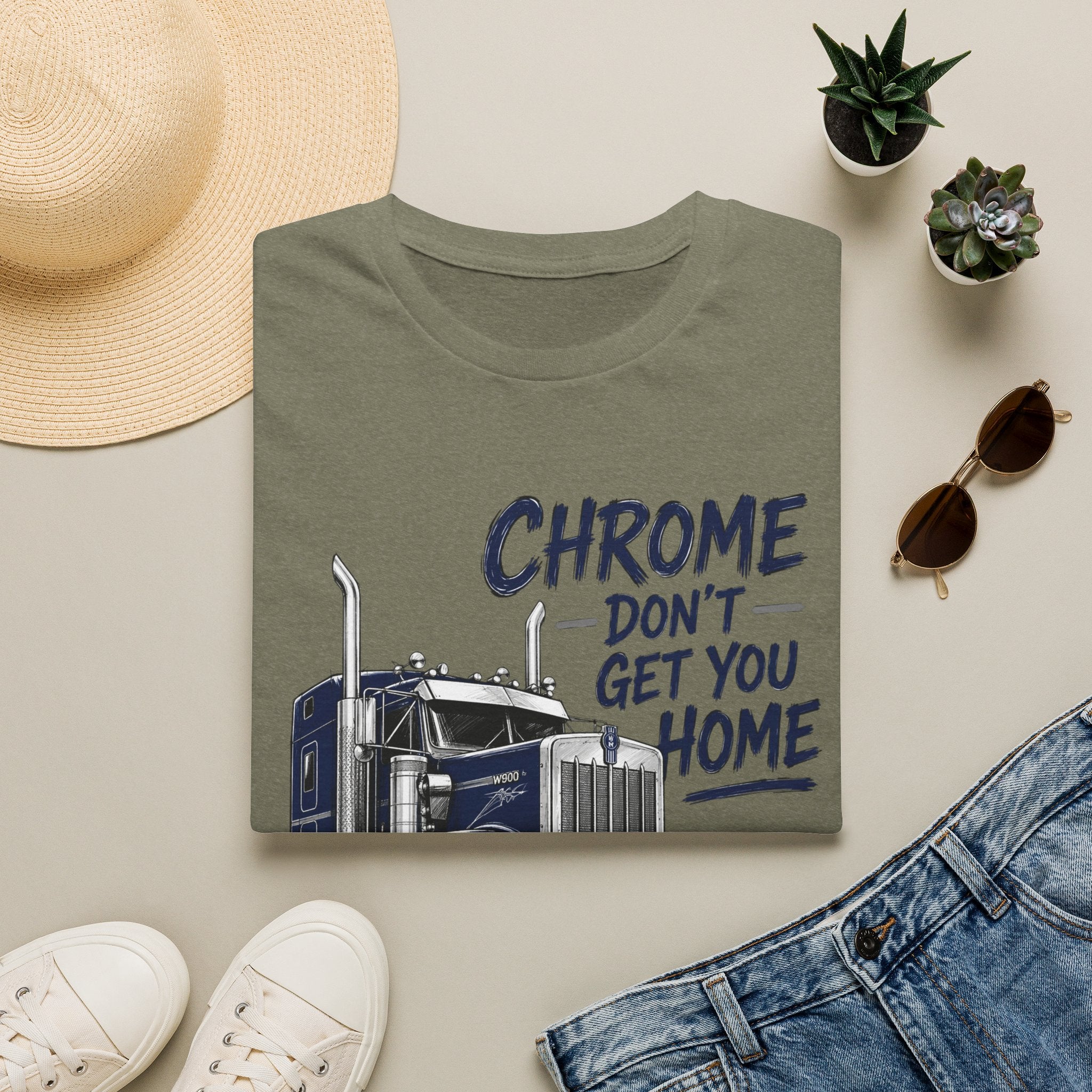 Chrome Don't Get You Home - T-Shirt