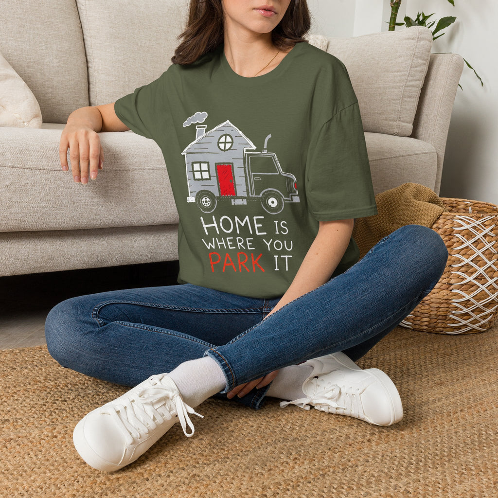 Home Is Where You Park It | Trucker T-shirt