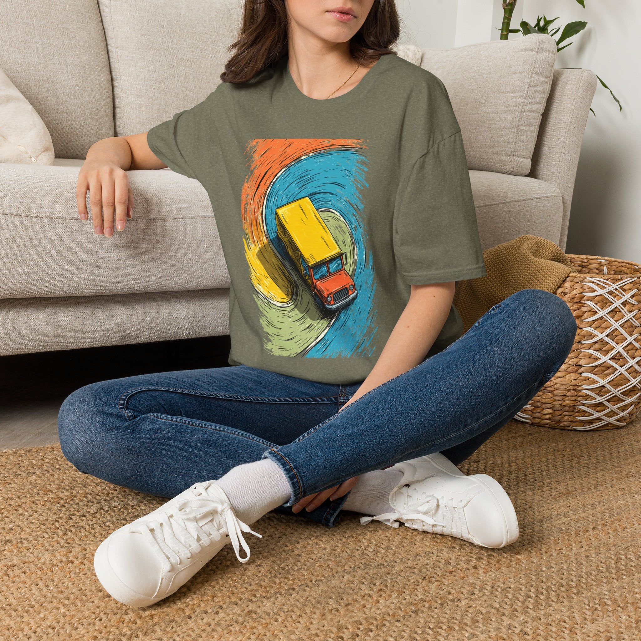 U-Turn Truck T-Shirt