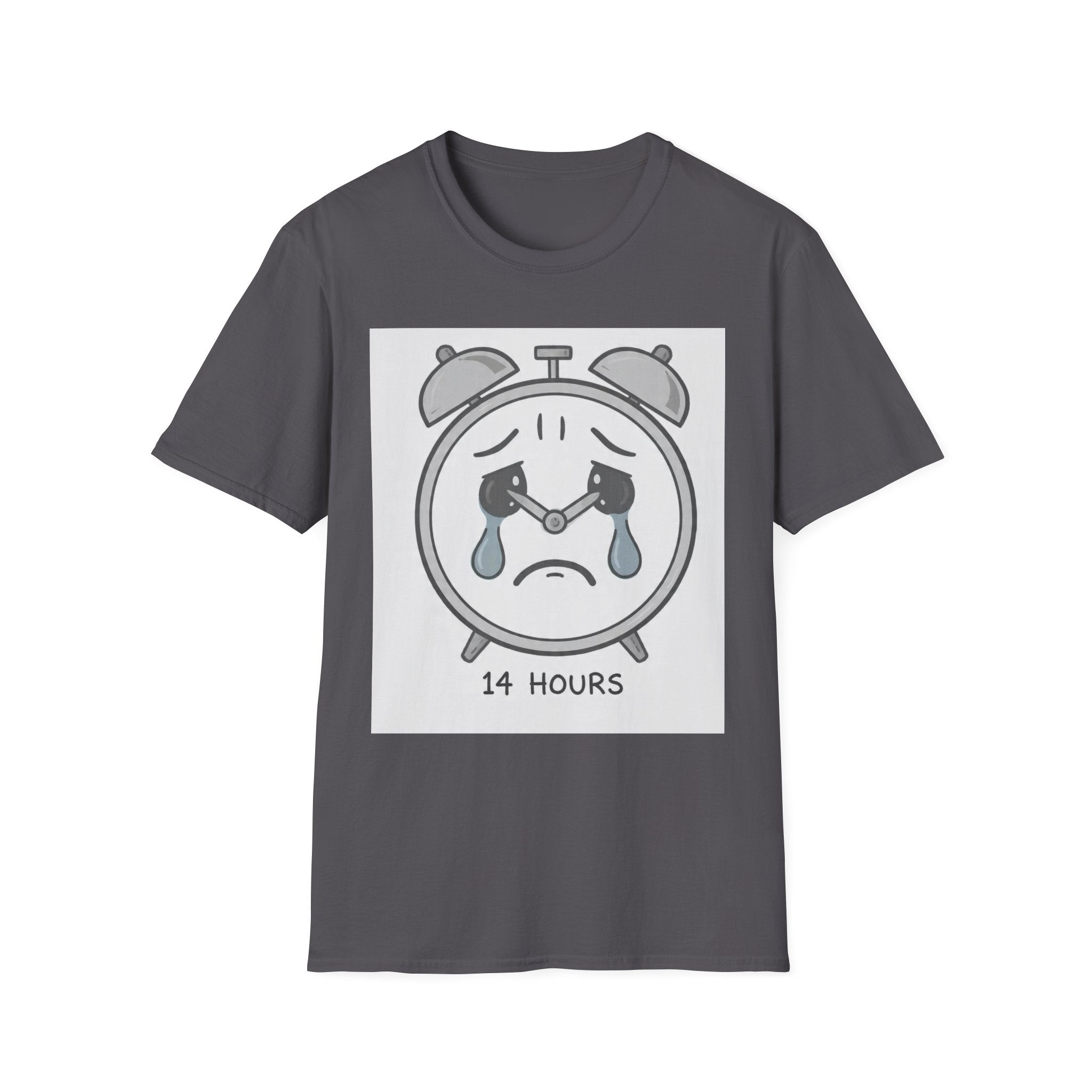 14 Hours - Crying Clock| Trucker T-shirt