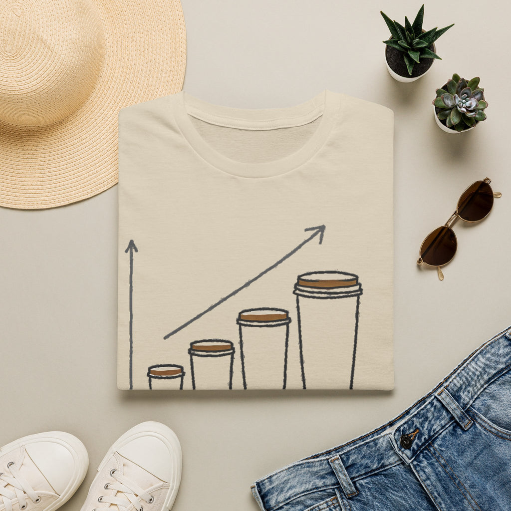 Coffee Level Rising  - T-Shirt