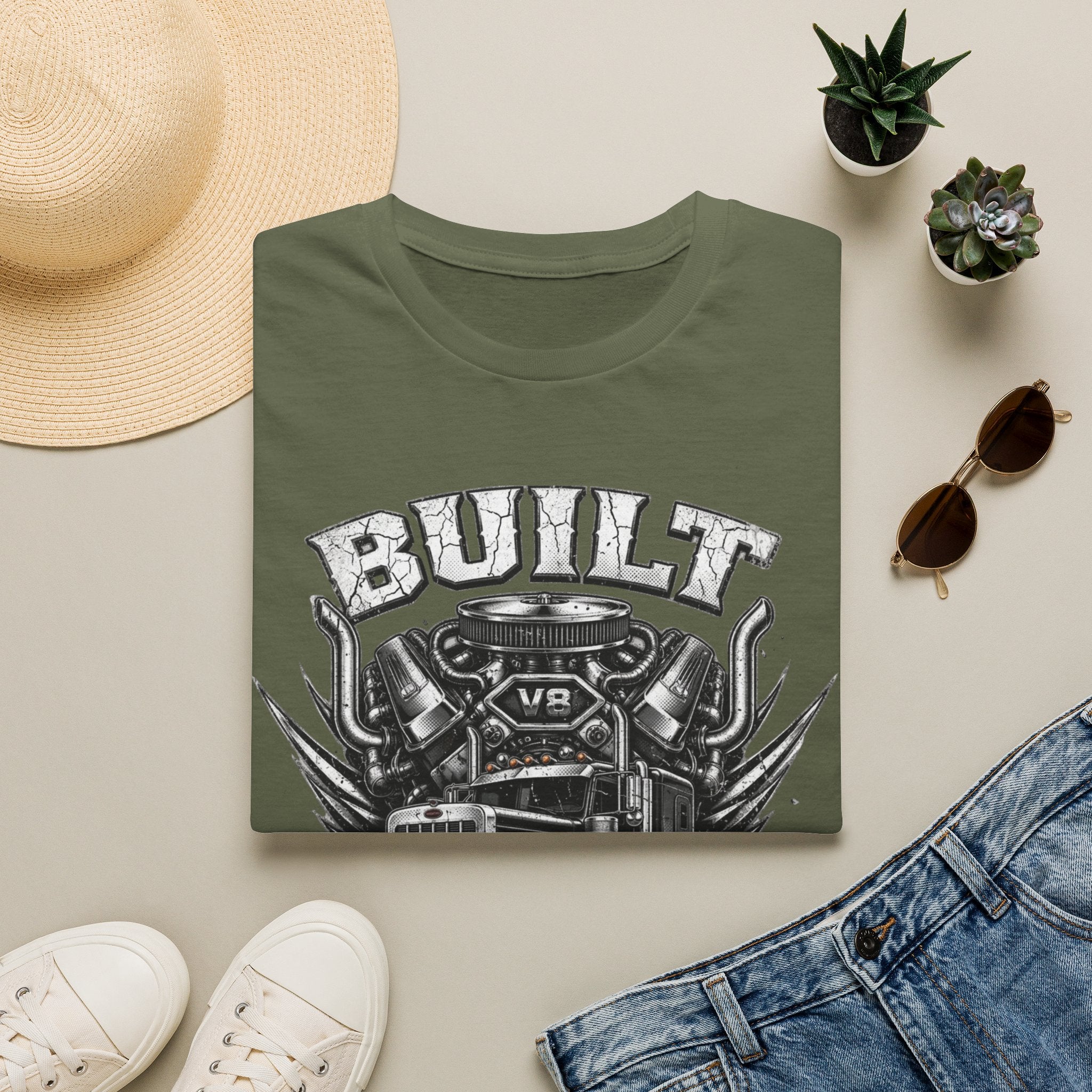 Built Not Dispatched | Trucker T-shirt