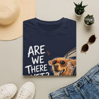 Are We There Yet - Dog image | Trucker T-shirt