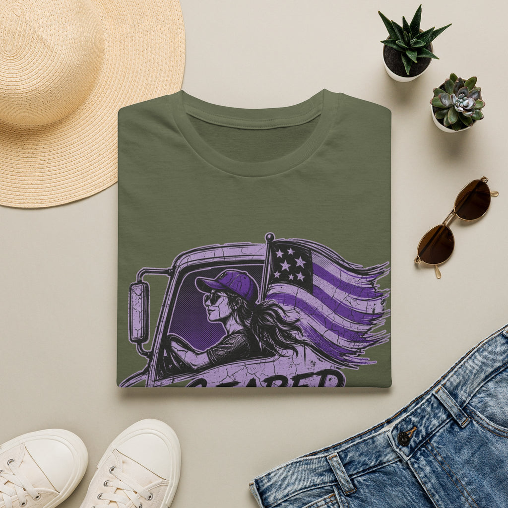 Geared For Glory - Femal Trucker | Trucker T-shirt